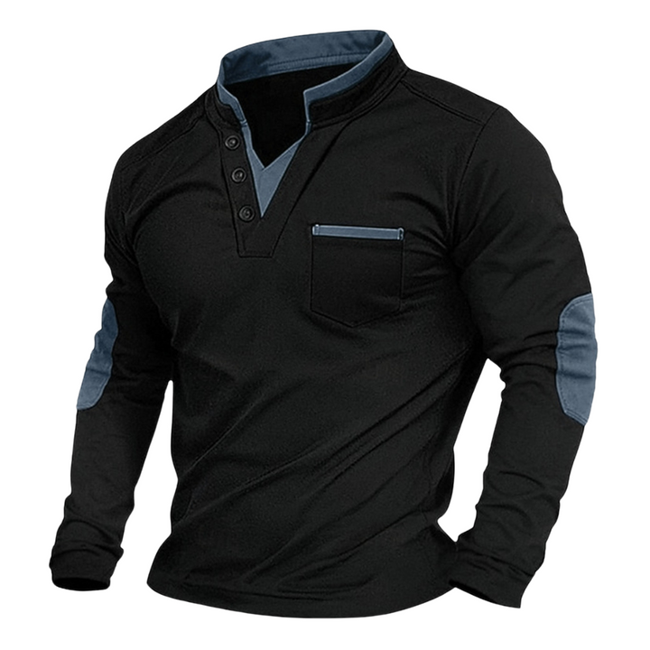 Arnold | Men's V-Neck Sweatshirt
