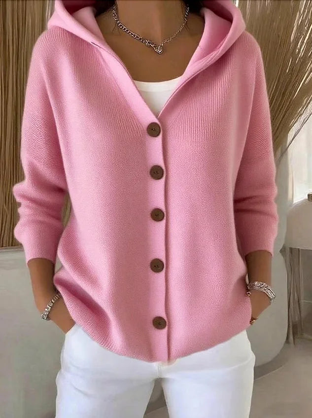 Lyvia | Hooded Button-Up Gilet