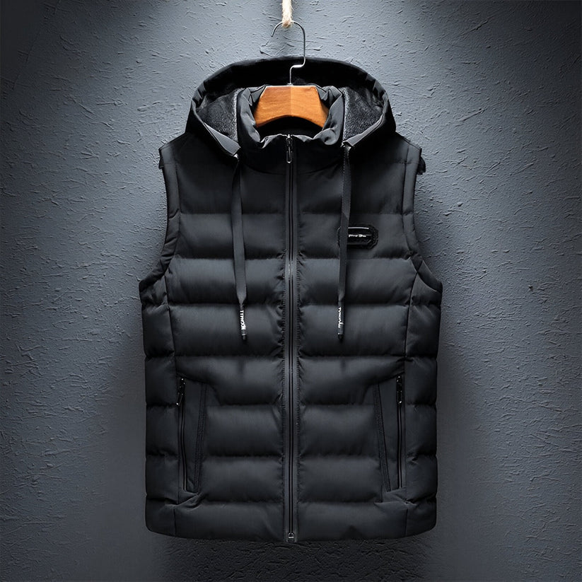 George Waistcoat with Hood