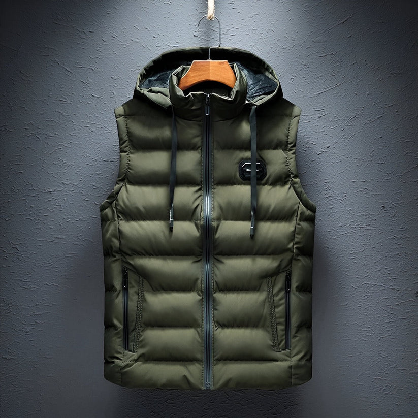 George Waistcoat with Hood