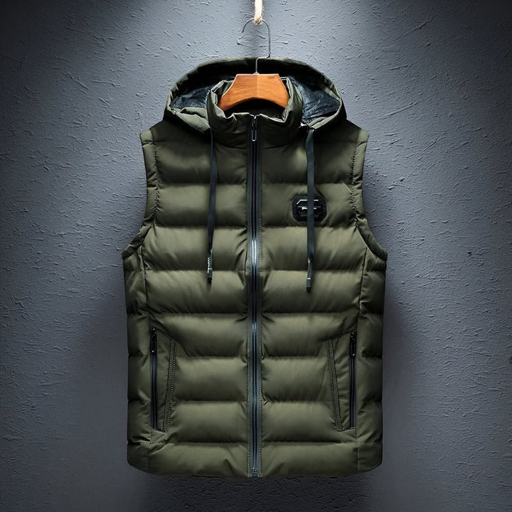 George Waistcoat with Hood