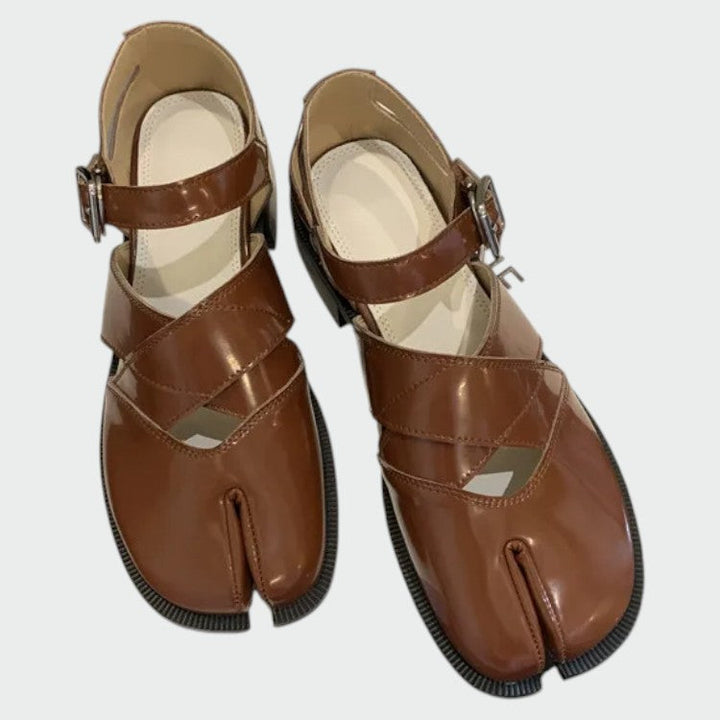 Nora Beau | Tabi Strap Mary Jane Shoes