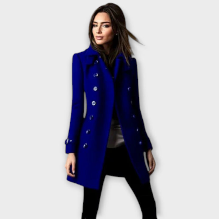 Linda | Double-Breasted Trench Coat