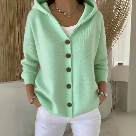 Lyvia | Hooded Button-Up Gilet