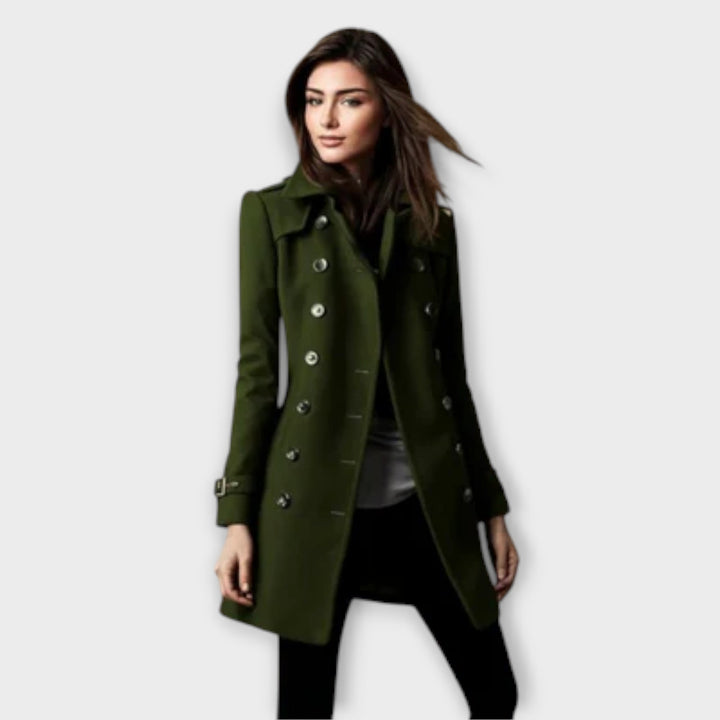 Linda | Double-Breasted Trench Coat
