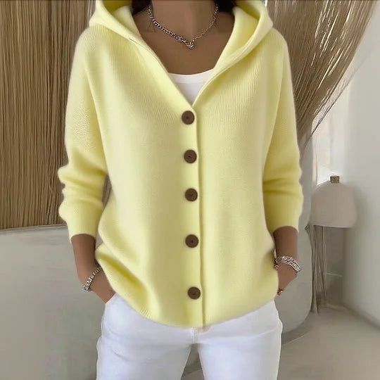 Lyvia | Hooded Button-Up Gilet