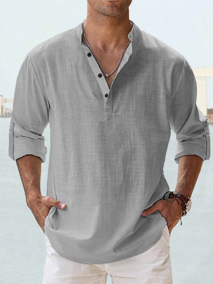 Arian | Breathable Linen Shirt