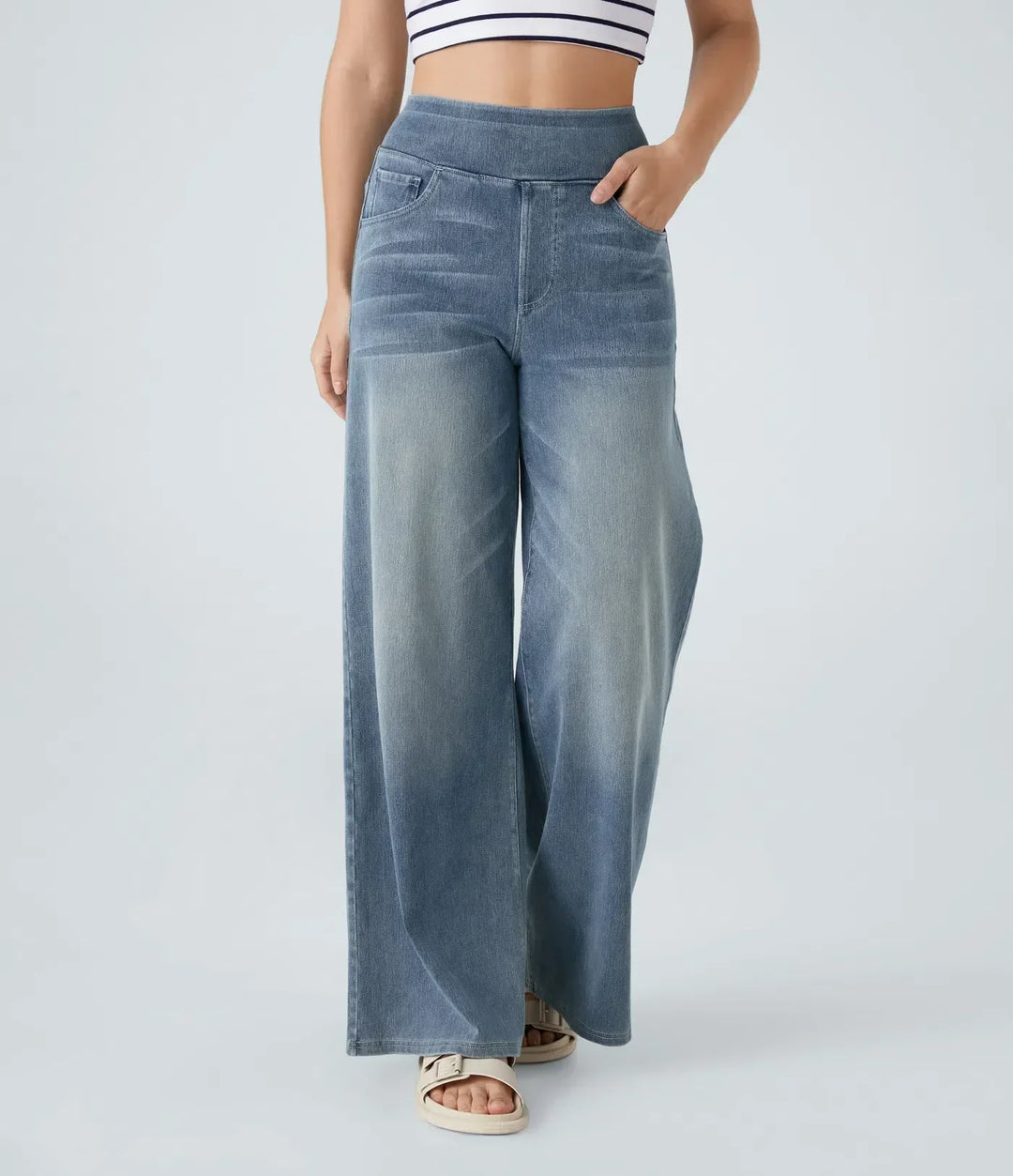 Eva | Comfortable & Stretchy High-Waisted Pants